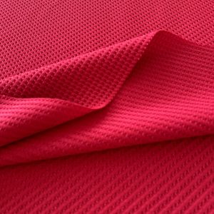 Waffle Knitted Fabric Of Cool Cotton For Polo Shirts Clothing插图1