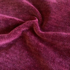 Chenille Pinwale Polyester Fabric For Garmants and Hometextile插图