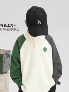 Waffle Knitted Fabric Of Cool Cotton For Polo Shirts Clothing插图4