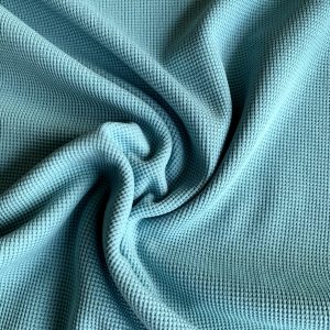 Small Waffle Knitted Fabric For Polo Shirts Clothing Fabric插图