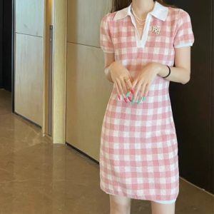 Paris Plaid Fabric Cation Polyester Knitted Fabric For Polo Shirts插图5