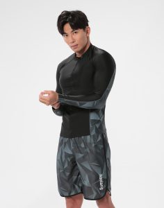 Polyester Spandex 4 Way Strench Knitted Sportswear Fabric With Light插图3