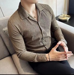Polyester Spandex Fabric With Wrinkle Design For Fashion Clothing插图7