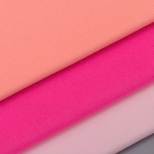 Single Jersey Polyester Spandex DTY Knitted Fabric For Yogawear插图