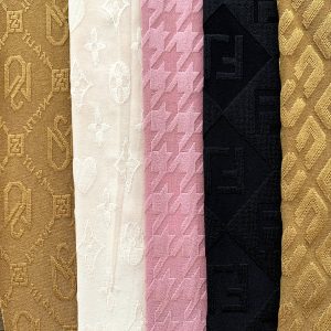 Jacquard Design Collection Knitted Fabric For Women And Men Clothing插图