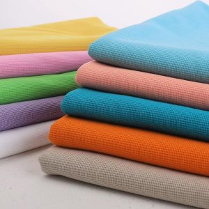 Polo Shirts Small Waffle Knitted Fabric Wholesale Supply China插图1