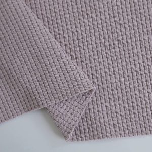 Polo Shirts Waffle Jersey Knitted Fabric Wholesale For Garment插图2