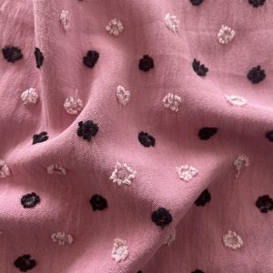 Versatile 100% Polyester Woven Cutwork Fabric For Daily Fashion插图2