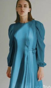 Unique 100% Polyester Woven Matte Broken Twill Hand-Grabbed Texture Fabric For Casual Fashion插图7