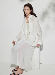 Lightweight 100% Polyester Woven 30D High-Density Chiffon Fabric for Elegant Dresses插图5