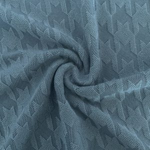 Jacquard Herringbone Design Cool Cotton Knitted Fabric Fresh Garment Wholesale插图