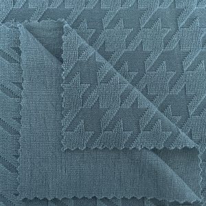 Jacquard Herringbone Design Cool Cotton Knitted Fabric Fresh Garment Wholesale插图2