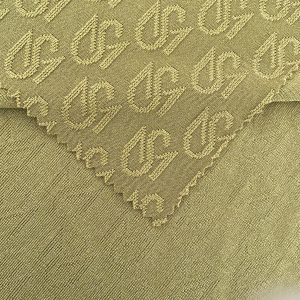 Jacquard Design Cool Cotton Knitted Fabric Fresh Clothing Wholesale插图1